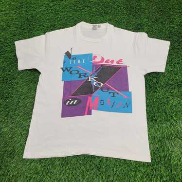 Anvil Vintage 90s Anvil Shirt Womens XL 22x28 Whit