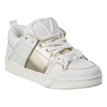 Valentino Garavani Open leather trainers