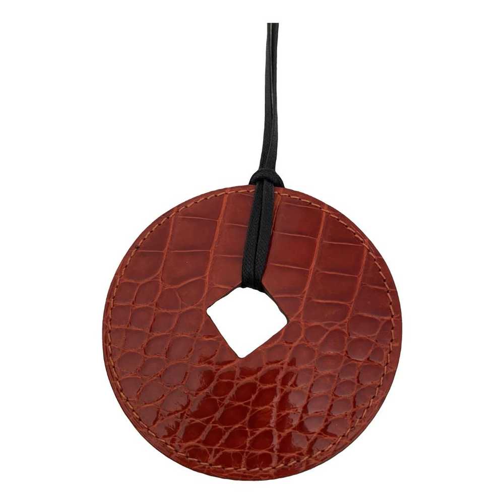 Hermès Leather necklace - image 1