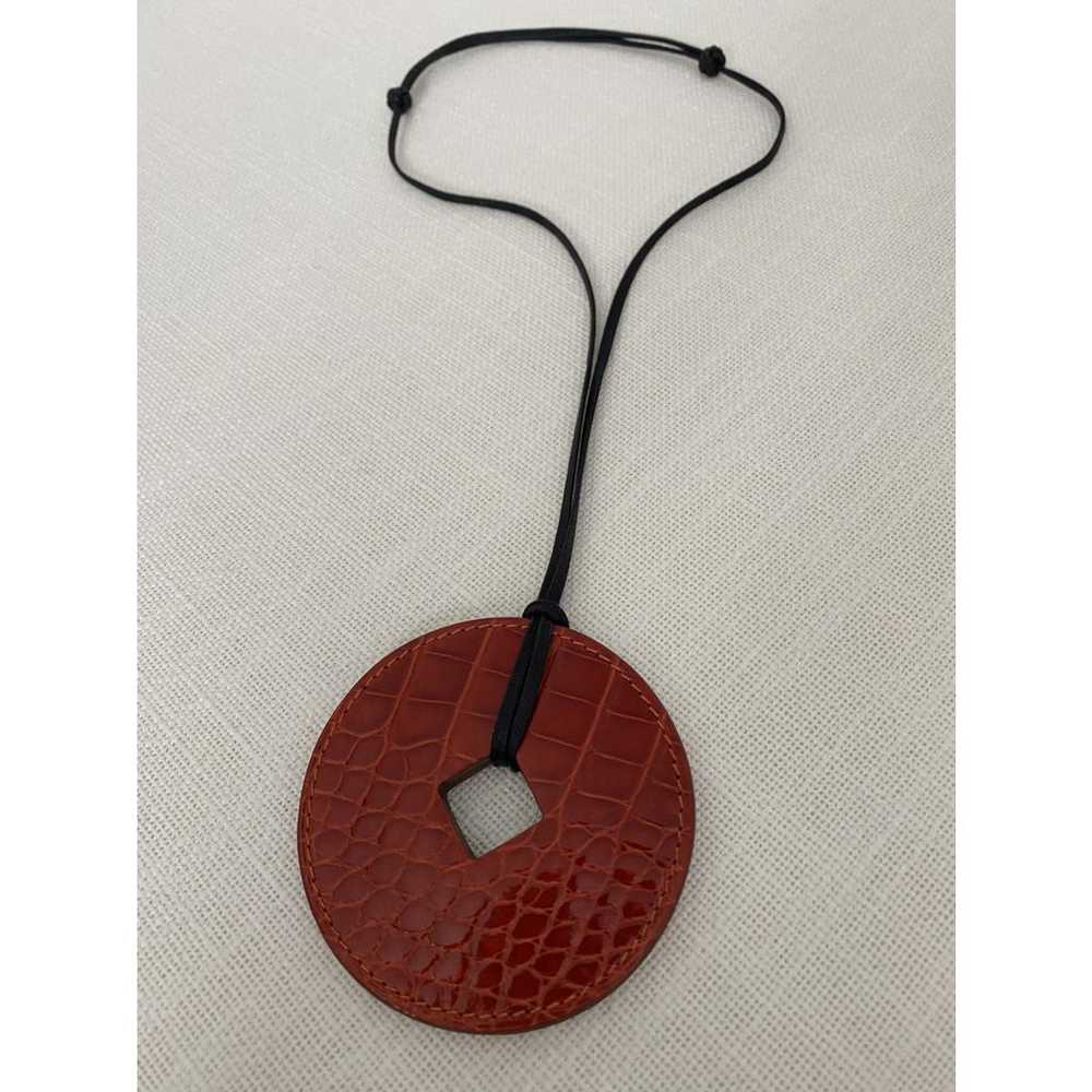 Hermès Leather necklace - image 2