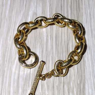 VINTAGE OTC ITALY 18K G?P BZ LINK Bracelet