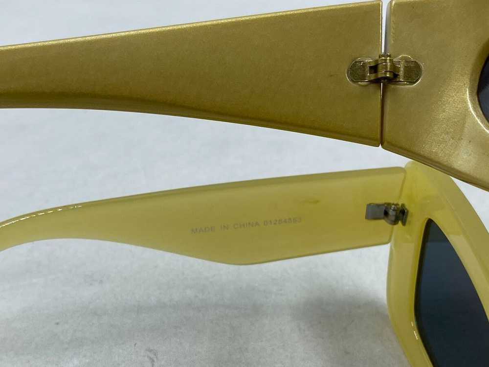 Unbranded Lot of 2 Yellow Sunglasses Women's- Siz… - image 7