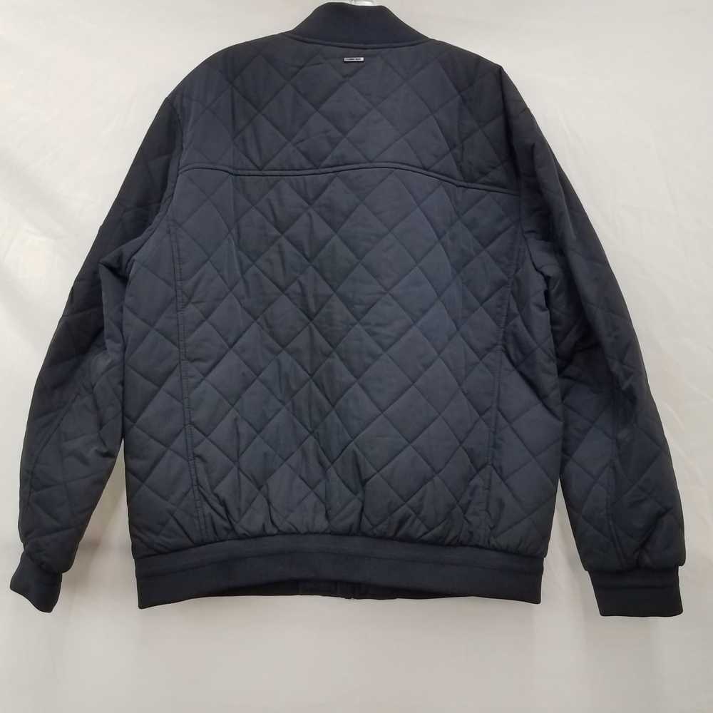 Calvin Klein Black Quilted Bomber Jacket NWT Size… - image 3