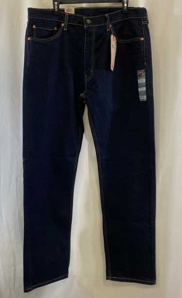 NWT Levi's 505 Mens Blue Regular Fit Stretch Deni… - image 1