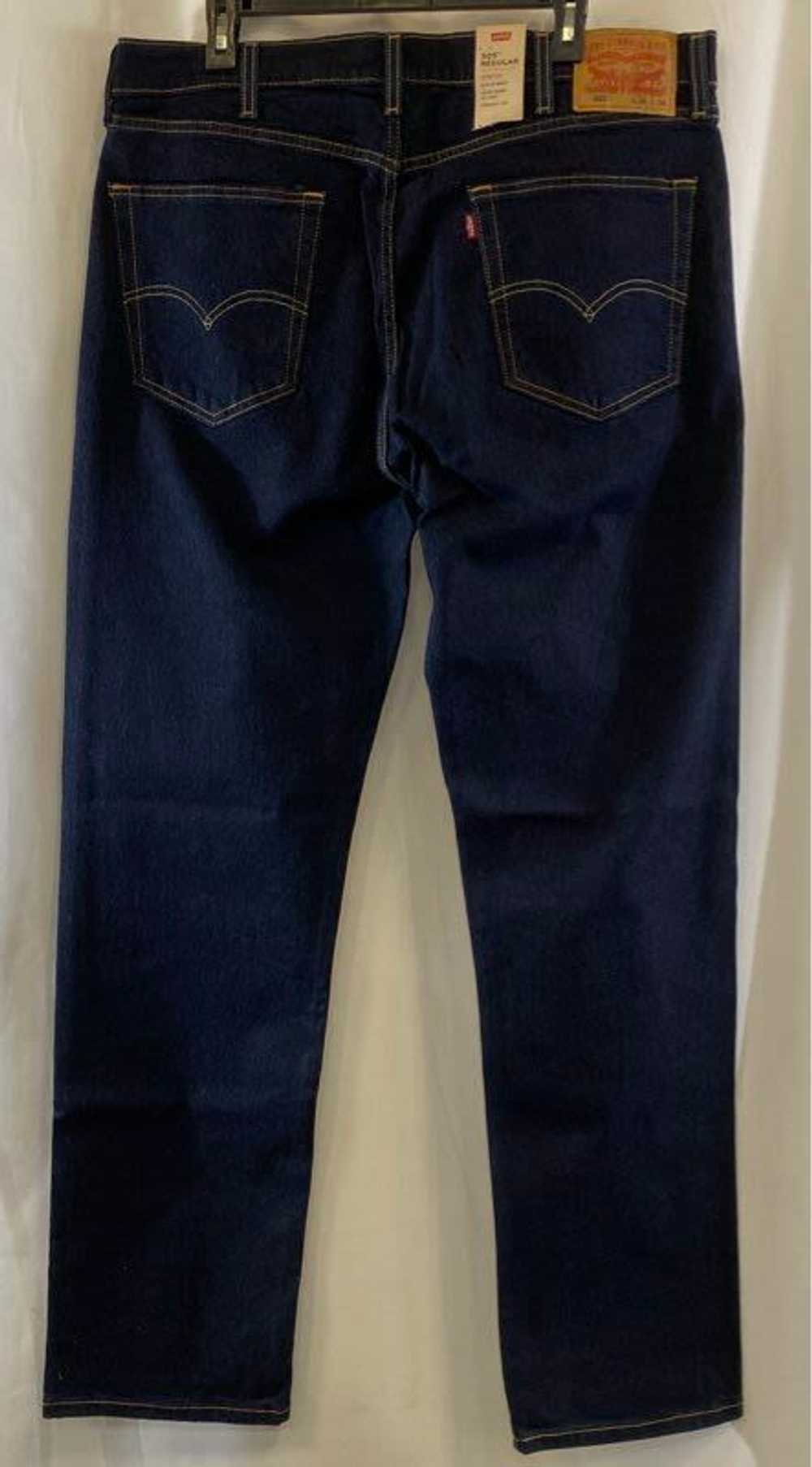 NWT Levi's 505 Mens Blue Regular Fit Stretch Deni… - image 2