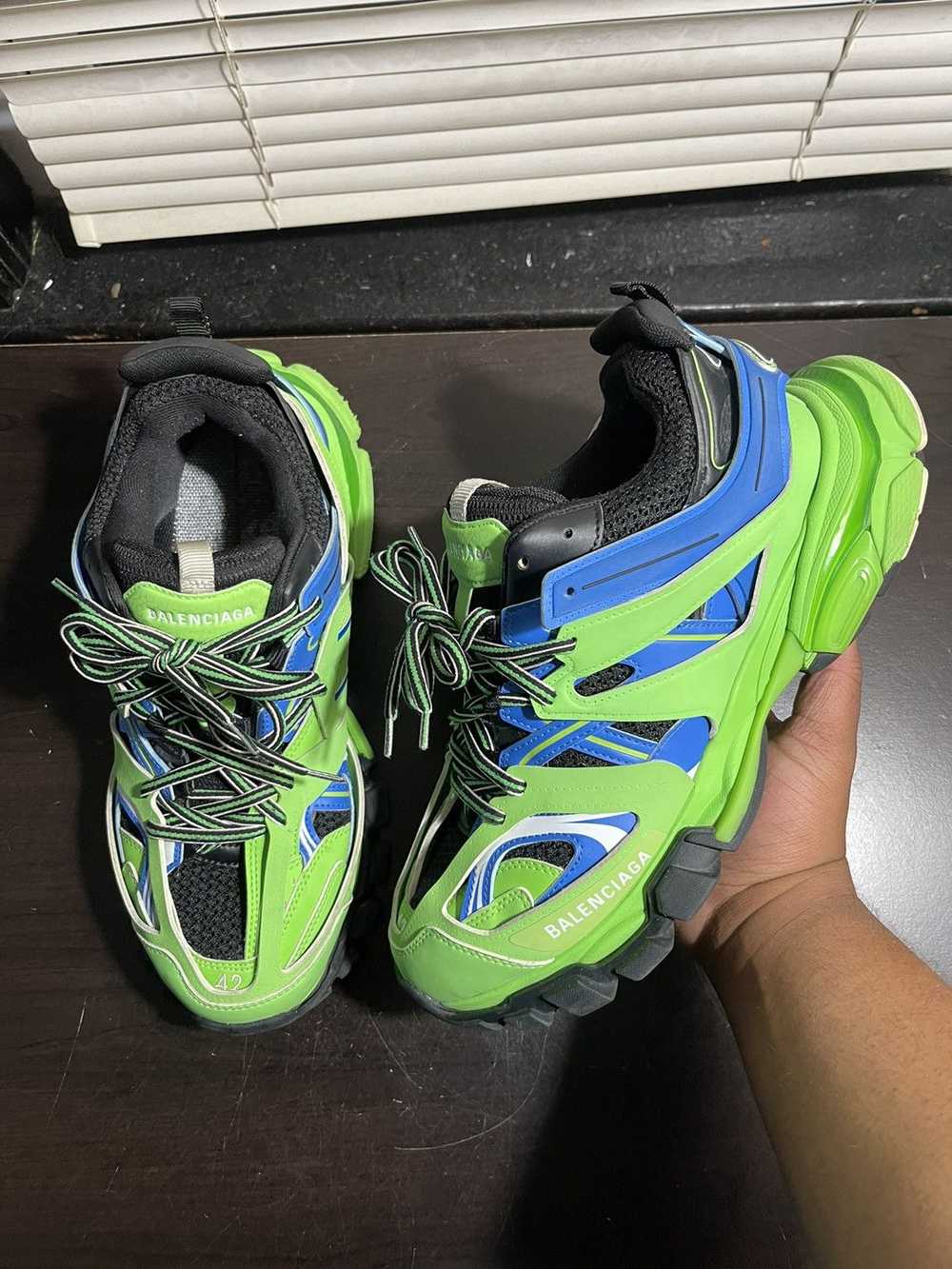 Balenciaga Balenciaga Track Green Blue Size EU 42… - image 1