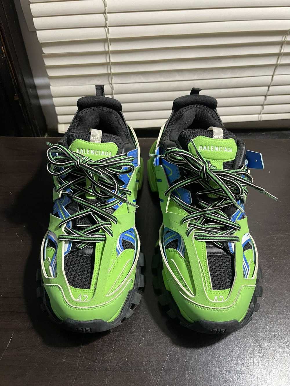 Balenciaga Balenciaga Track Green Blue Size EU 42… - image 2