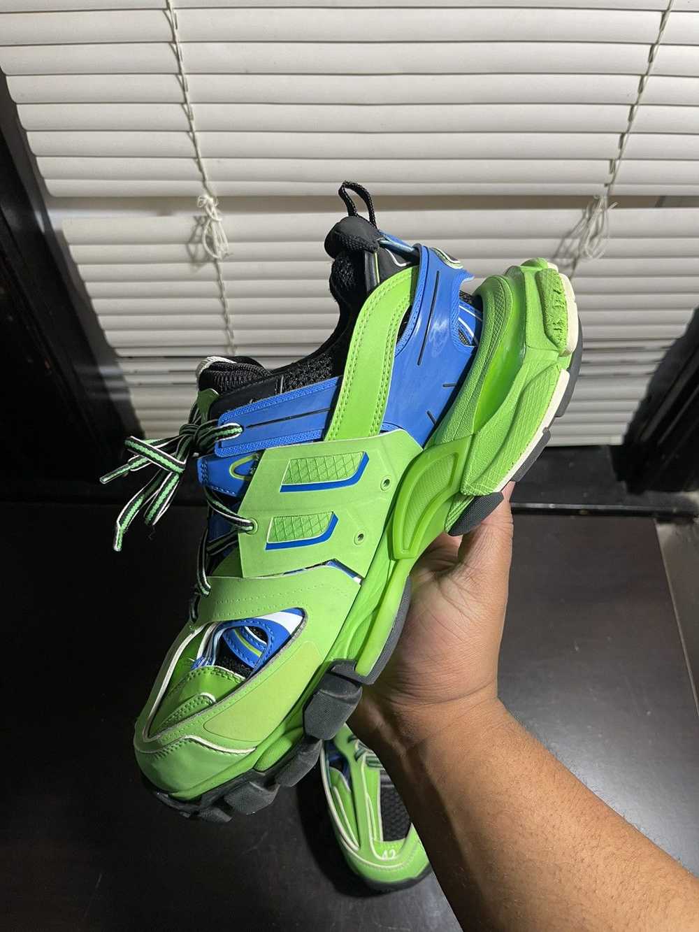 Balenciaga Balenciaga Track Green Blue Size EU 42… - image 9