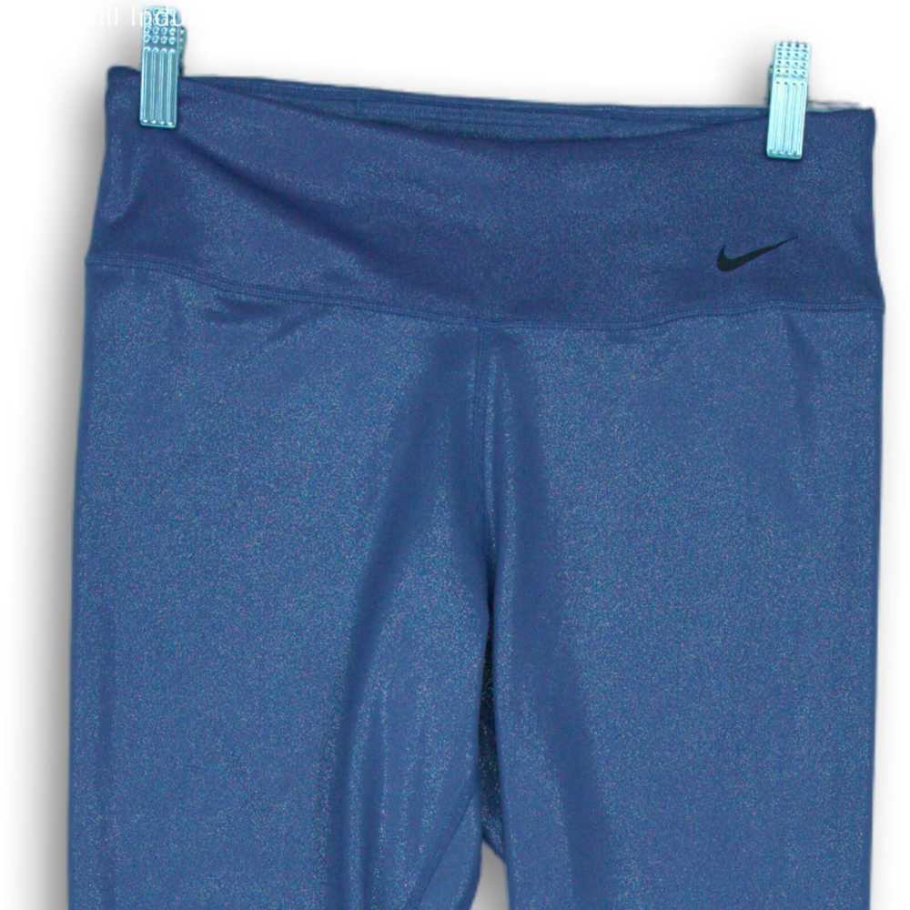 Women's Nike Blue Periwinkle Compression Leggings… - image 3