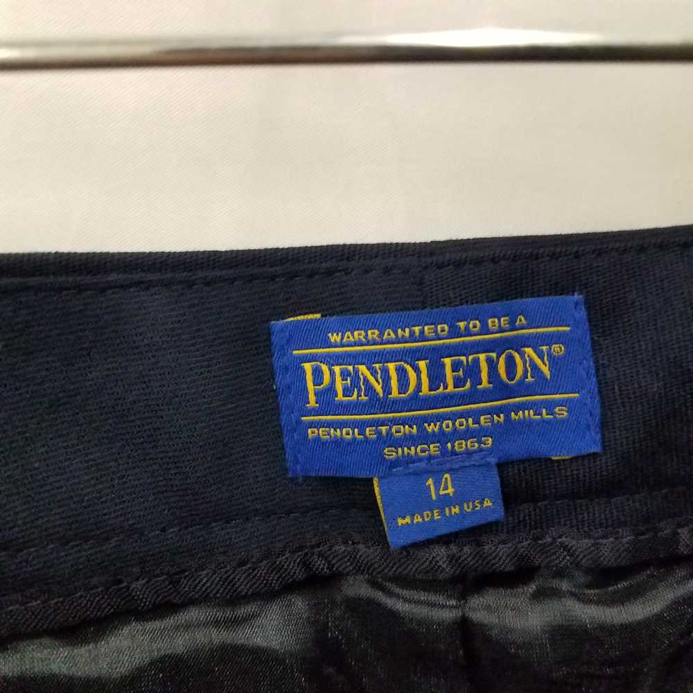 Pendleton Navy Blue Pants Size 14 - image 2