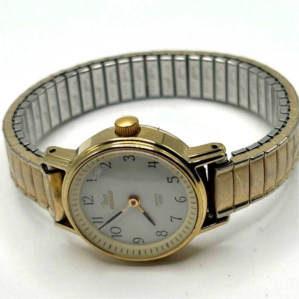 Vintage Gold Timex Watch - image 3