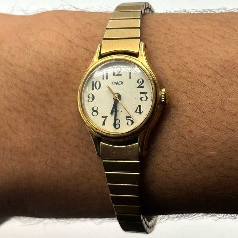 Vintage Gold Timex Watch - image 1