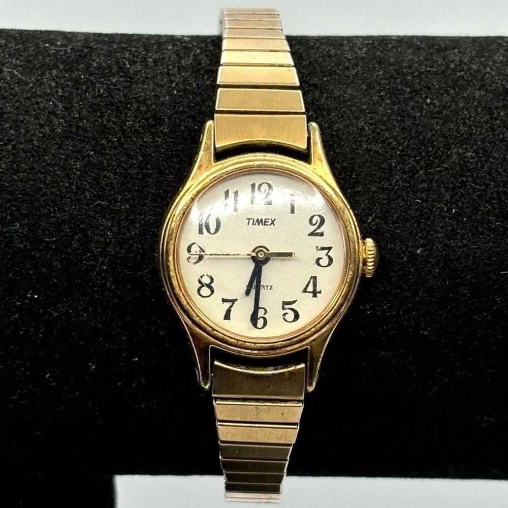 Vintage Gold Timex Watch - image 2