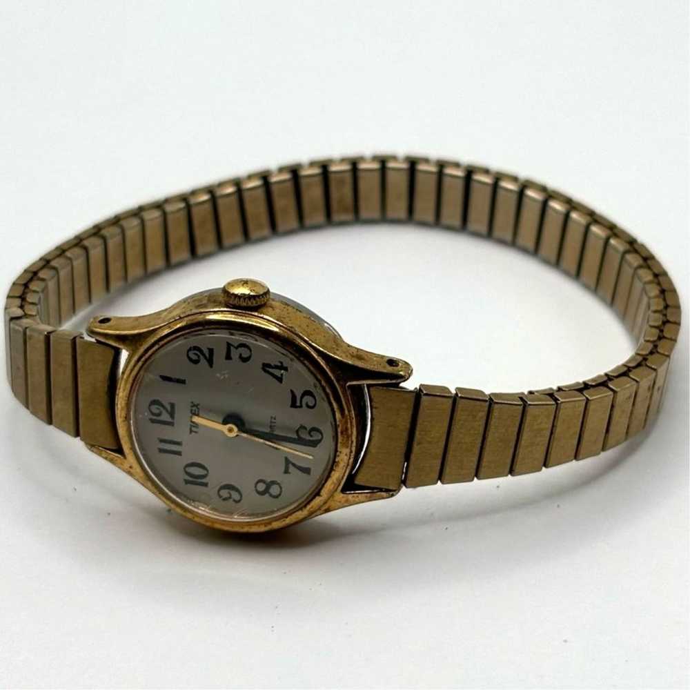 Vintage Gold Timex Watch - image 3