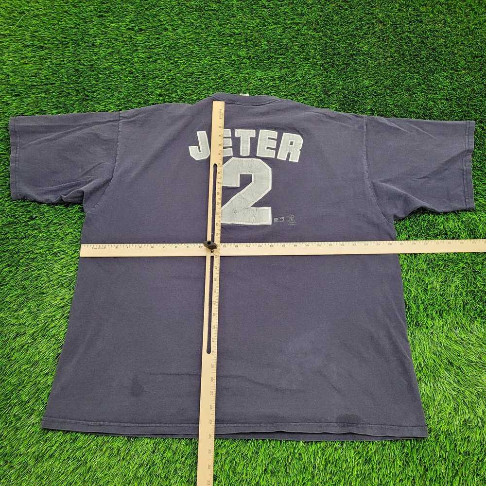 Lee Vintage NY Yankees Shirt 2XL 27x30 Derek-Jeter - image 6