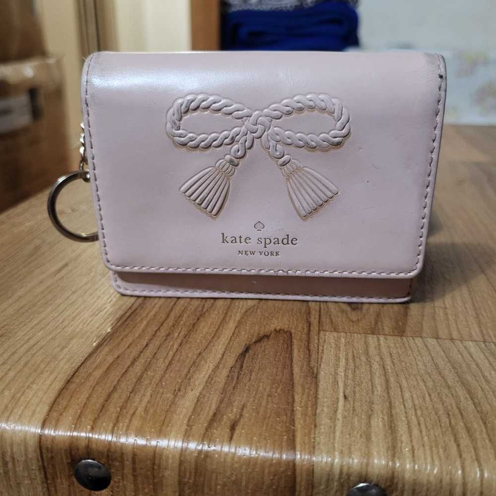 RARE VINTAGE DISCONTINUED pink kate Spade wallet - image 1