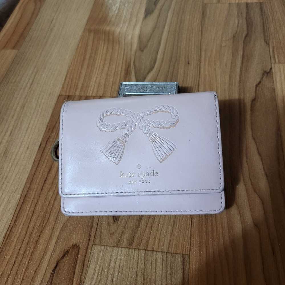 RARE VINTAGE DISCONTINUED pink kate Spade wallet - image 2