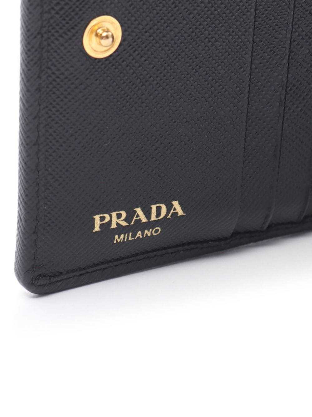 Prada Pre-Owned 2010s triangle-logo wallet - Black - image 4