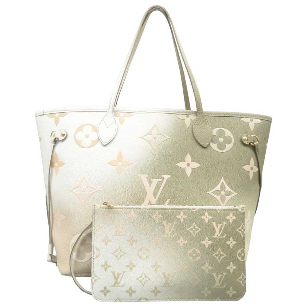 Louis Vuitton Neverfull leather handbag - image 1