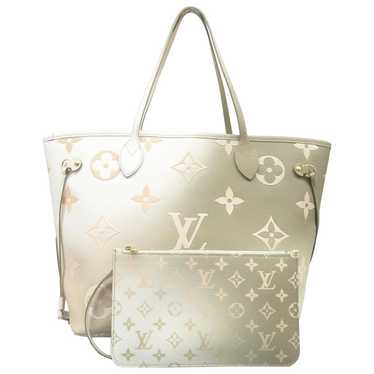 Louis Vuitton Neverfull leather handbag - image 1