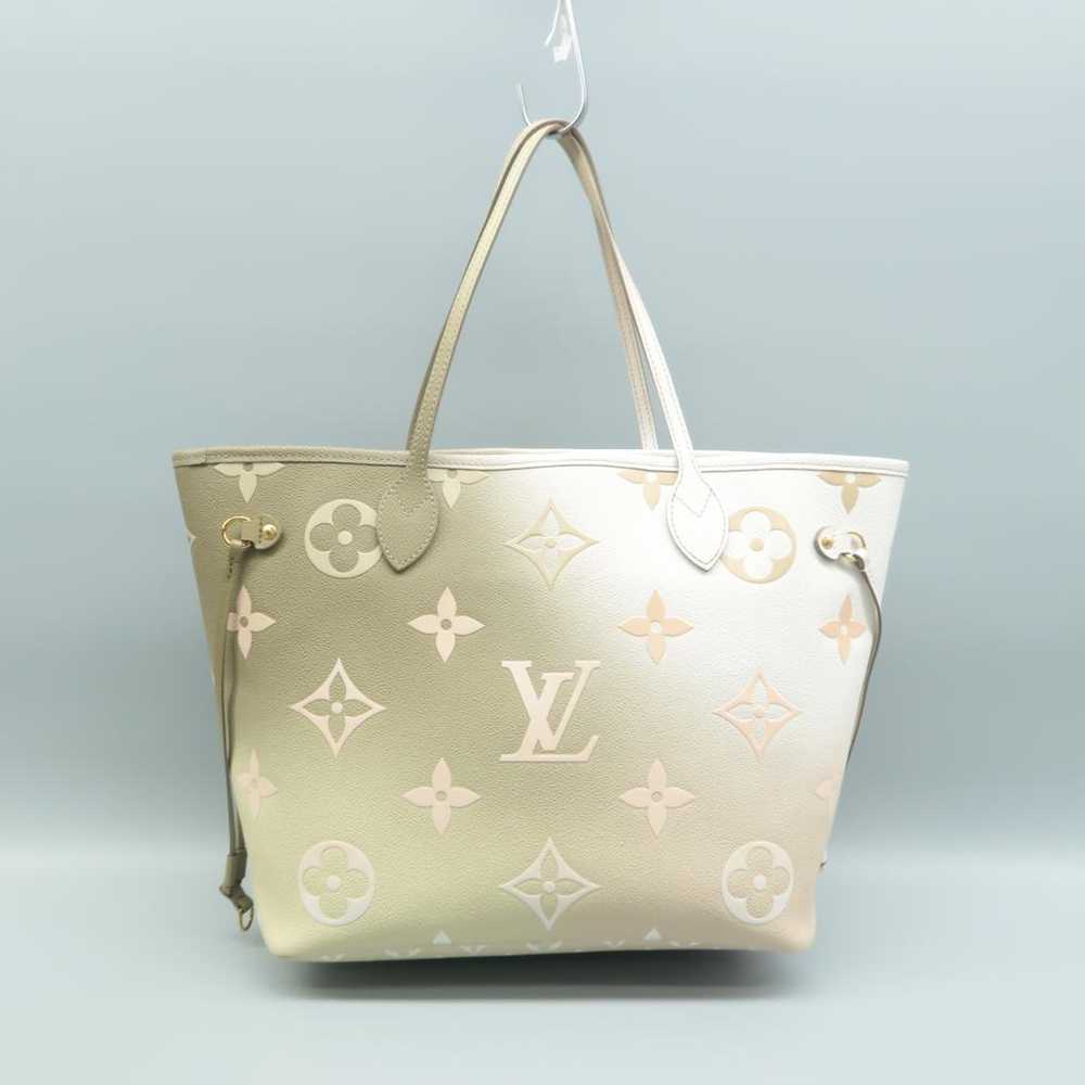 Louis Vuitton Neverfull leather handbag - image 4