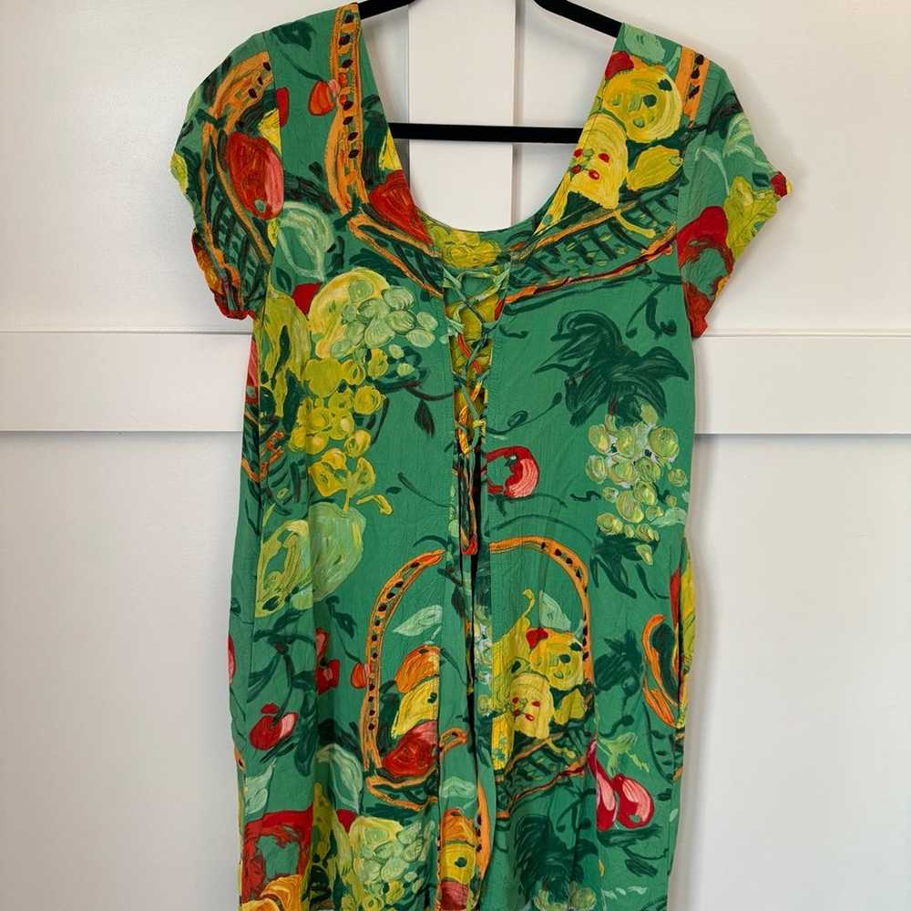 Jams World Medium Fruit print dress EUC - image 4