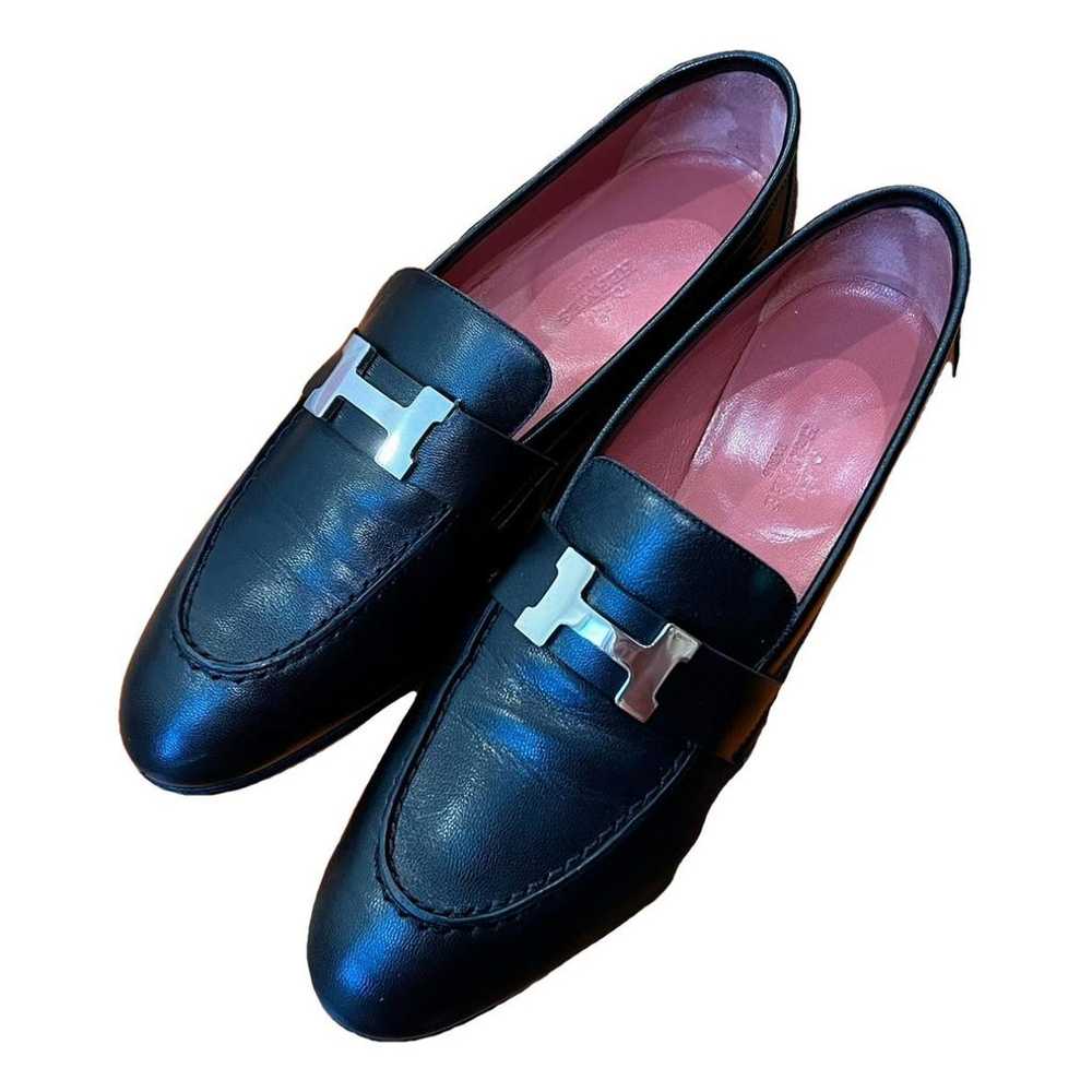 Hermès Leather flats - image 1