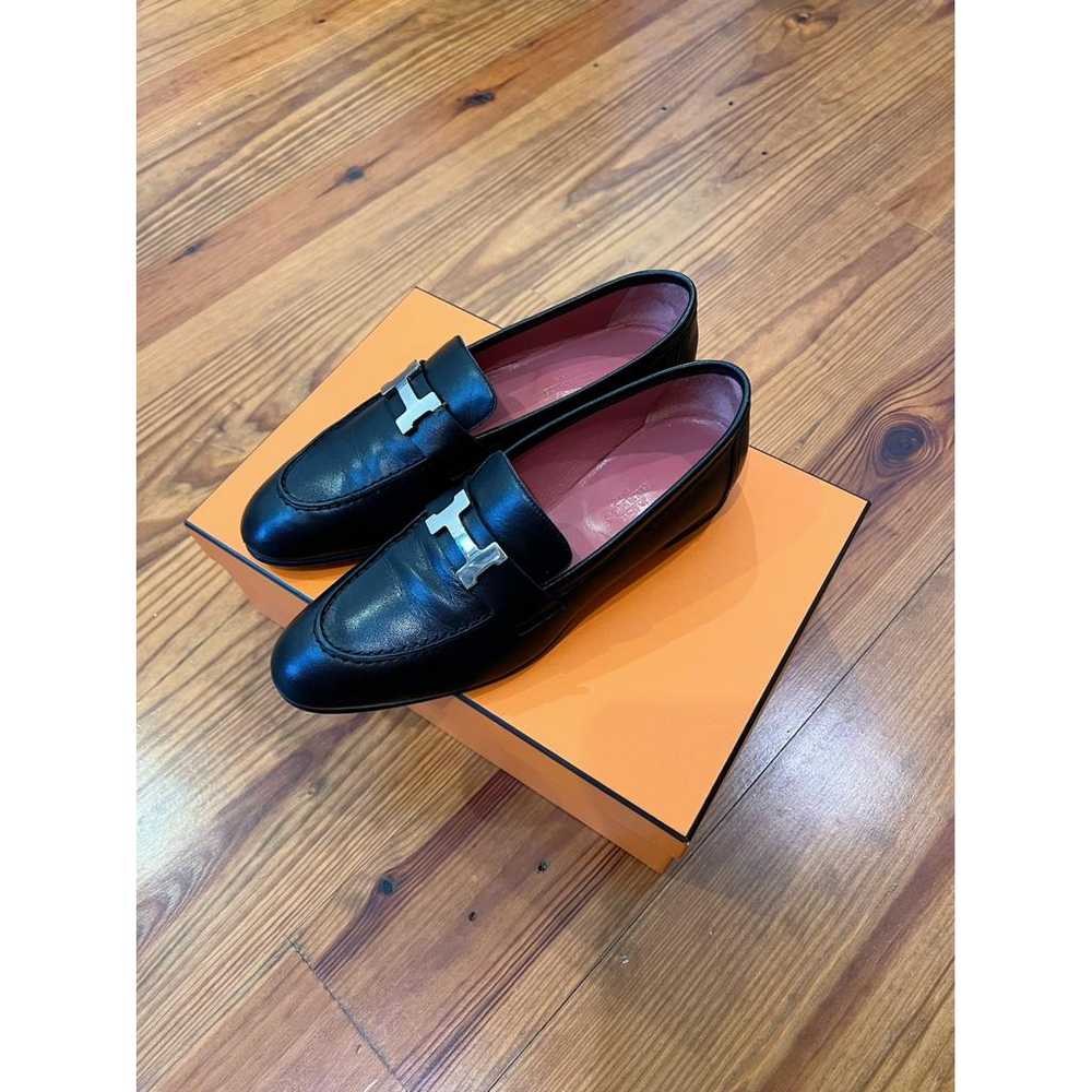 Hermès Leather flats - image 2