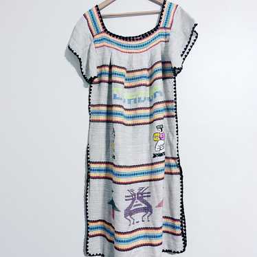 Handmade Peruvian Embroidered Dress - image 1