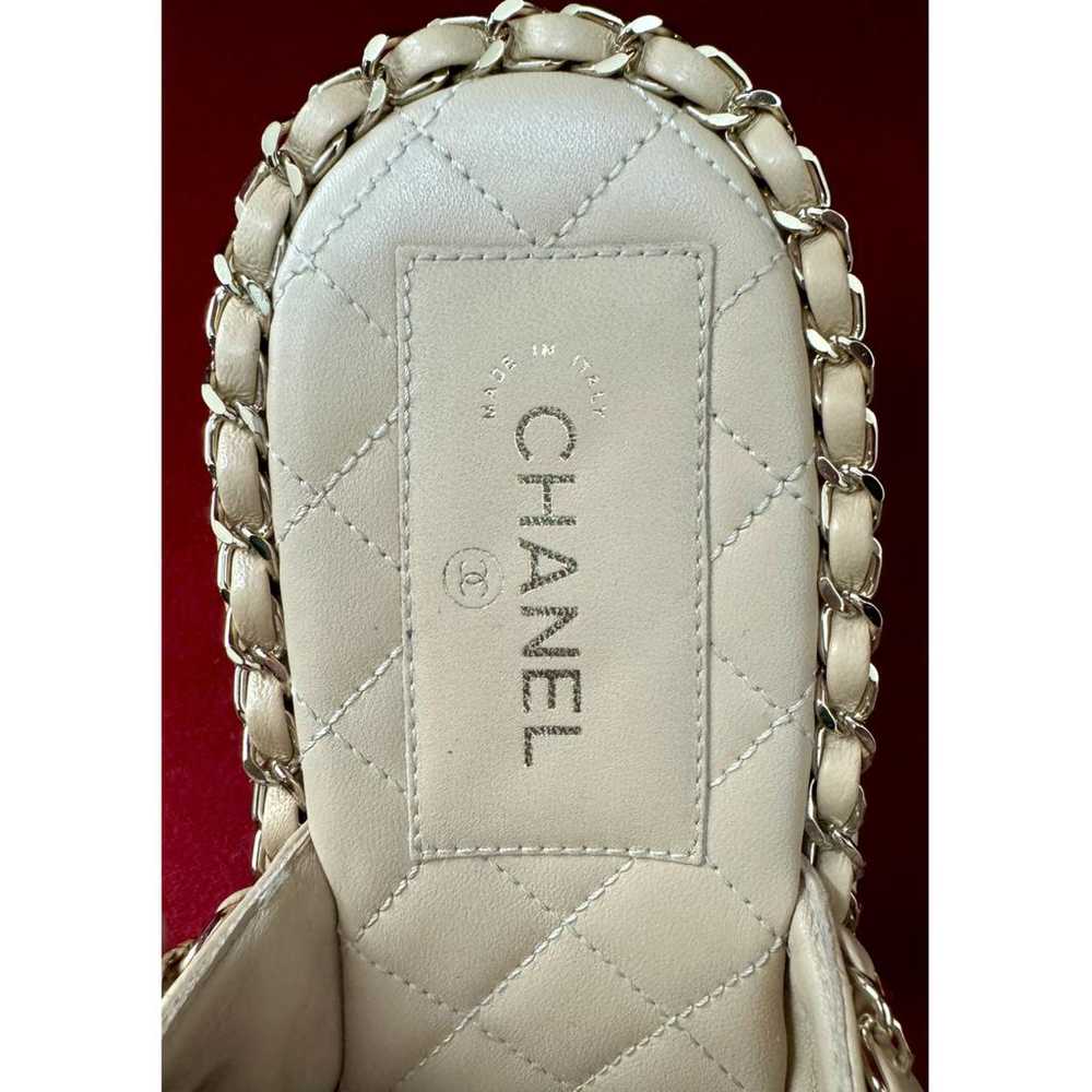 Chanel Leather sandal - image 2