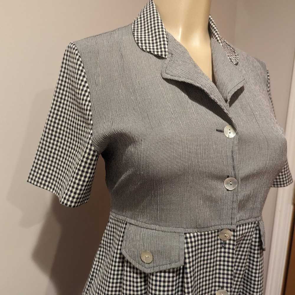 Vintage Kathie Lee plaid dress - image 4