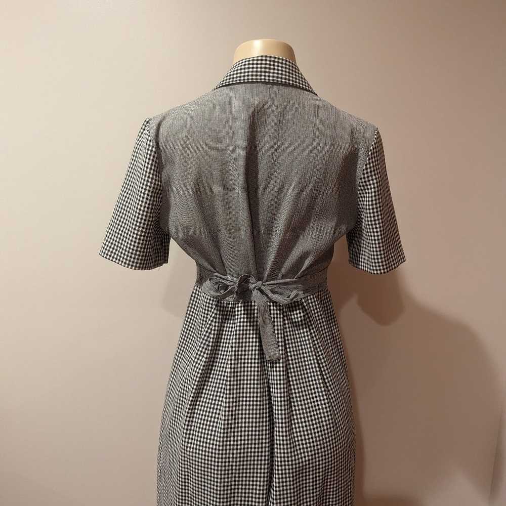 Vintage Kathie Lee plaid dress - image 5