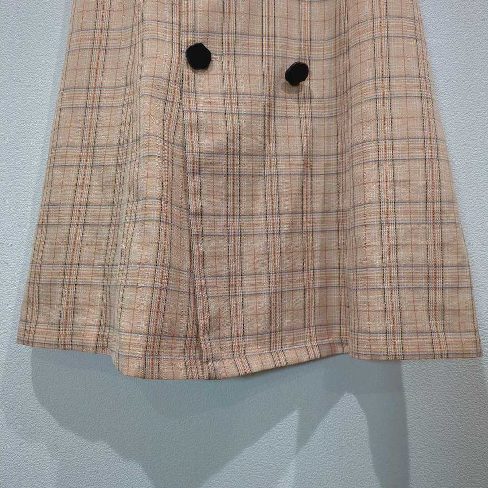 In Shop, Shirt Dress, Checkered, Orange, Frilled … - image 6