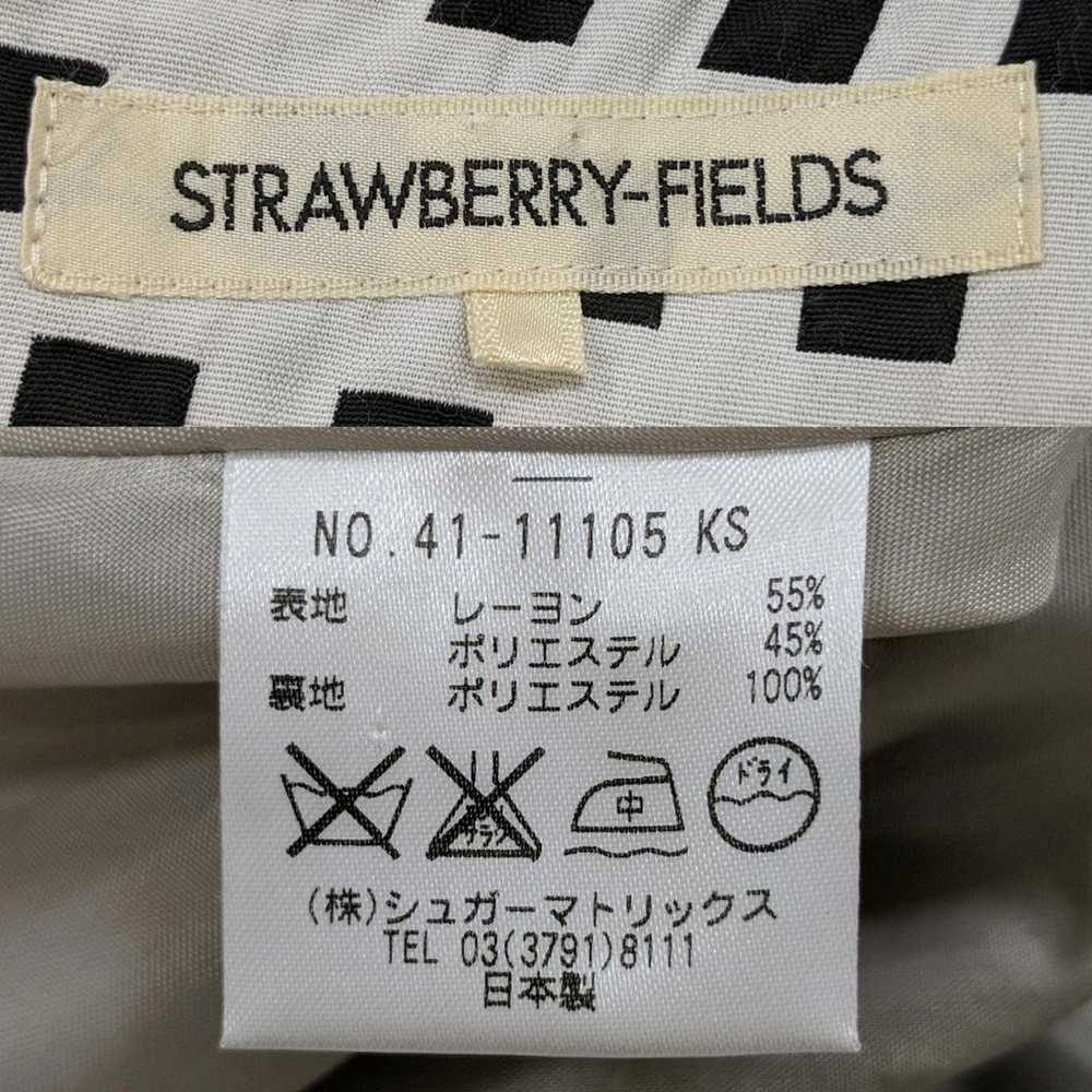 Excellent condition Strawberry Fields checkered l… - image 3