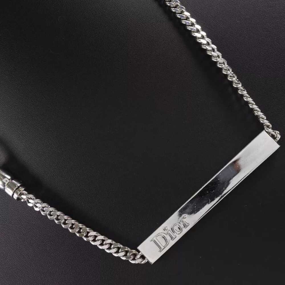 Dior Silver necklace - image 3