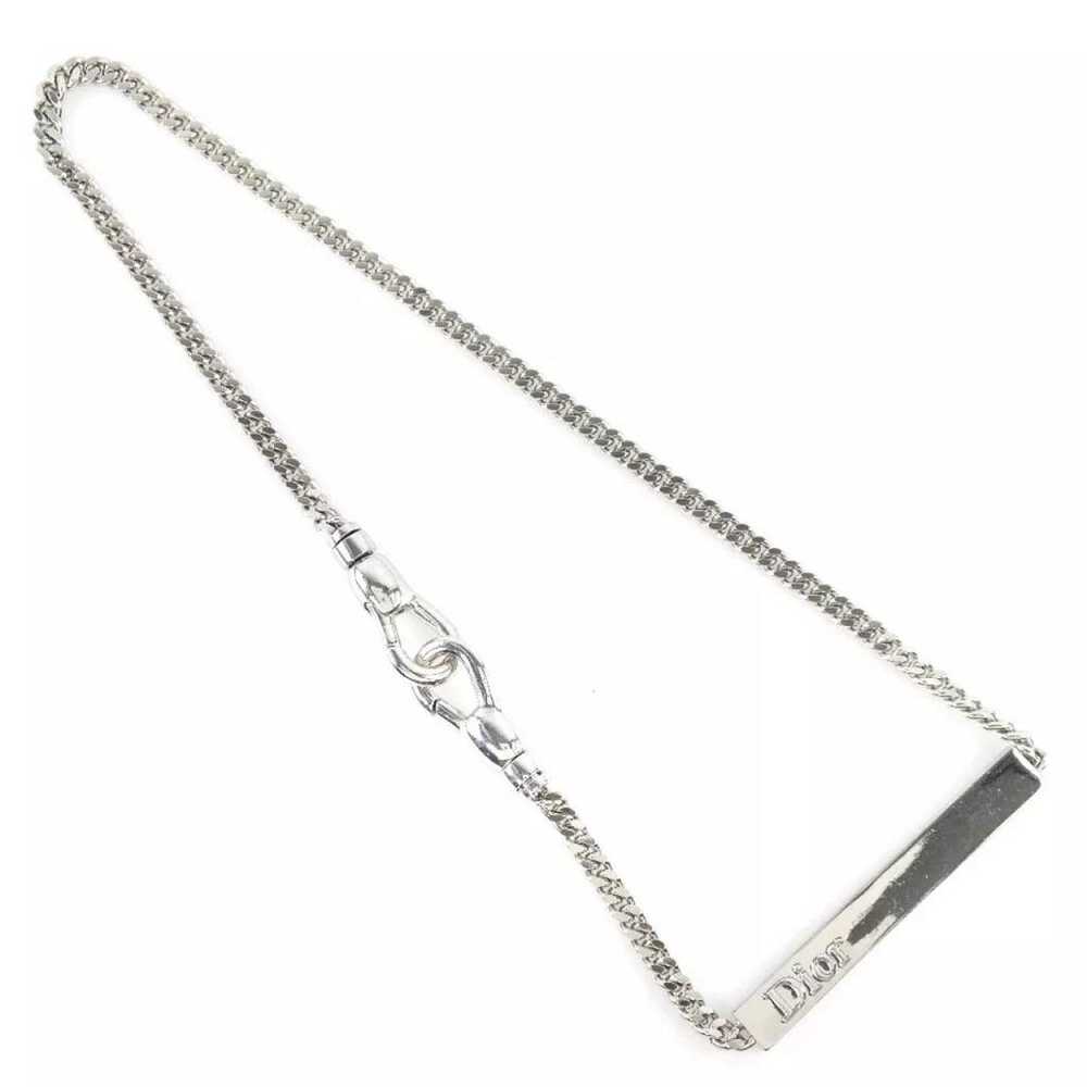 Dior Silver necklace - image 7