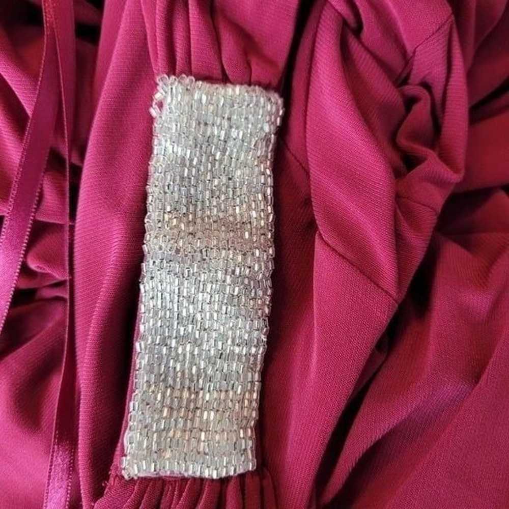 Vintage Ralph Lauren Gown 6 Pink Rhinestone One S… - image 6