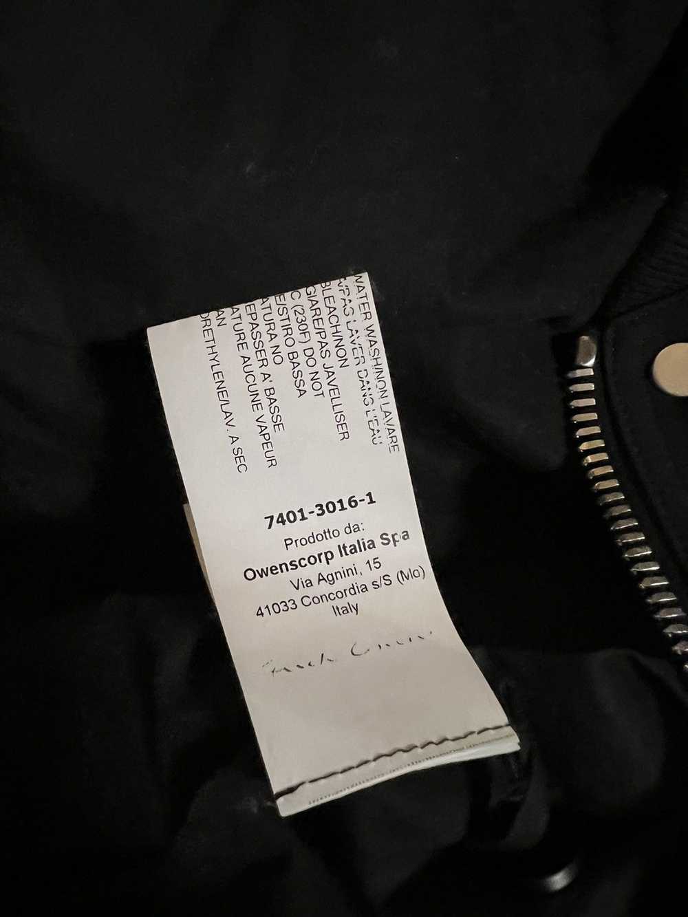 Rick Owens Black bomber - image 6