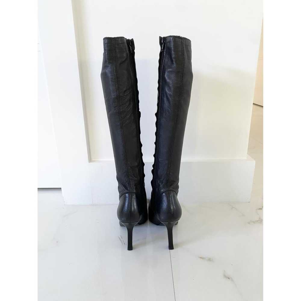 Chanel Leather boots - image 4