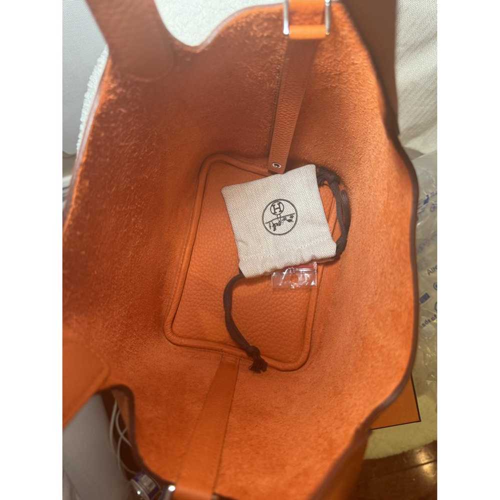 Hermès Picotin leather tote - image 6