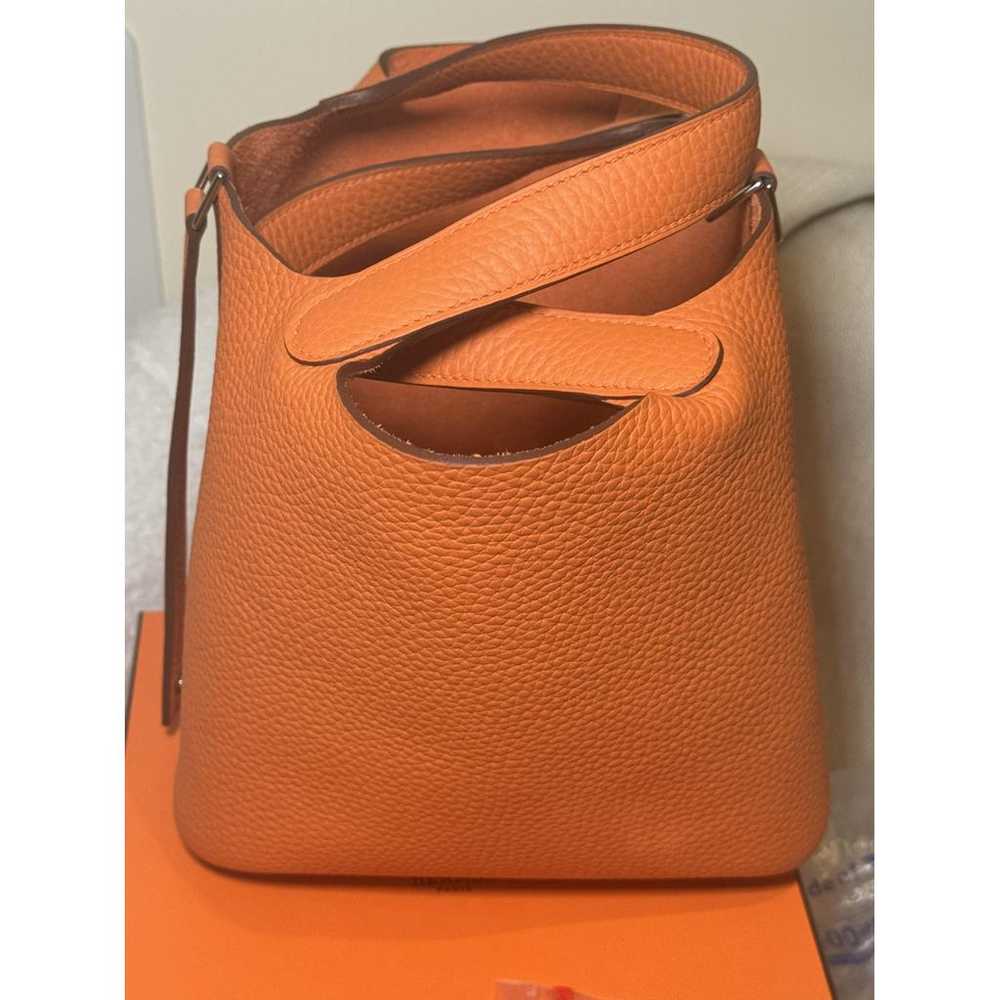 Hermès Picotin leather tote - image 8