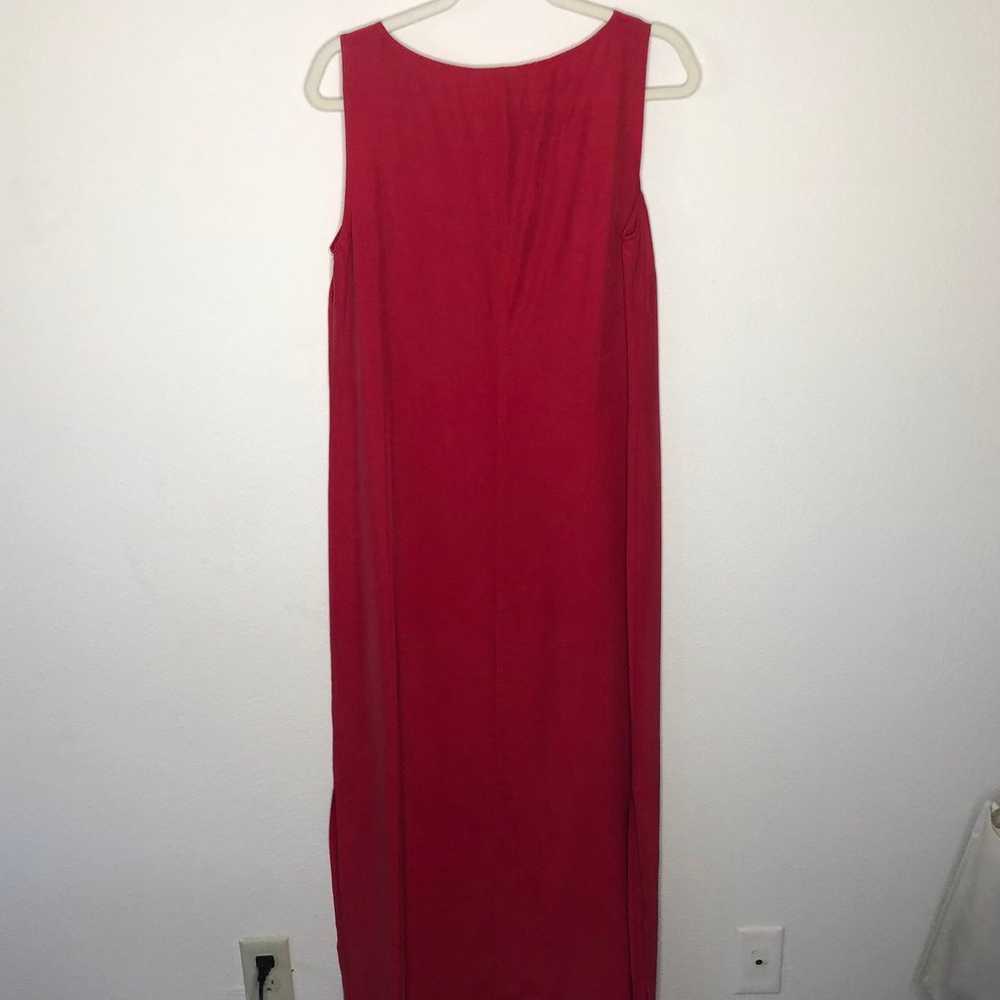 Vintage Liz Claiborne Red Dress Set 10 - image 12