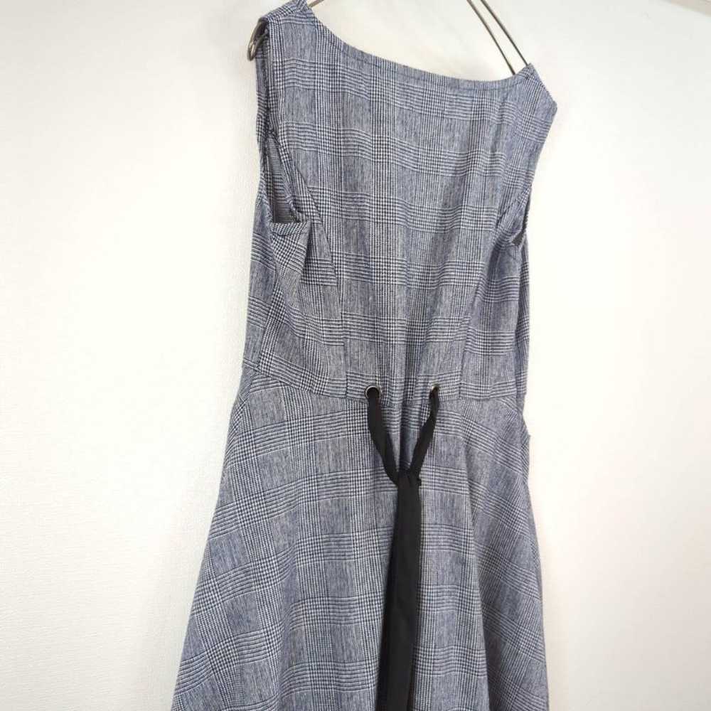 Excellent condition, Amour sleeveless check long … - image 5