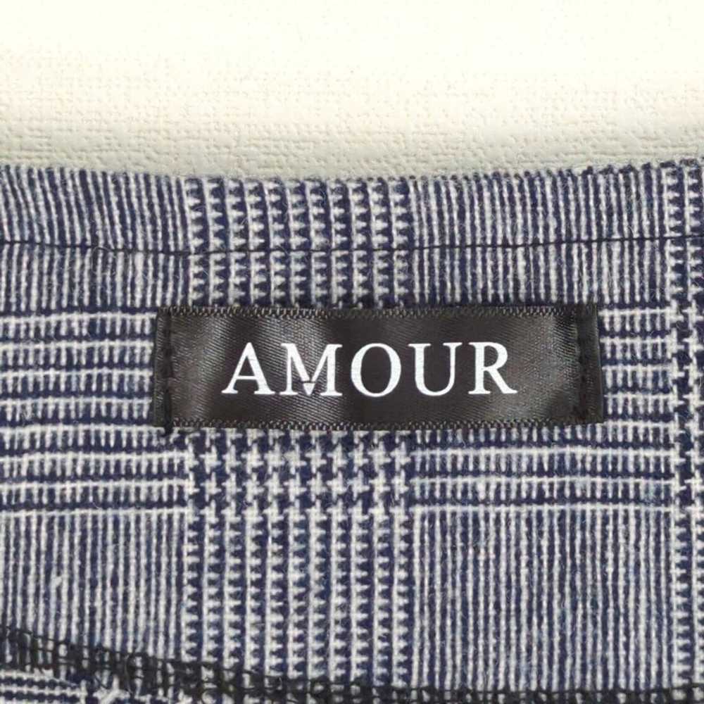 Excellent condition, Amour sleeveless check long … - image 7