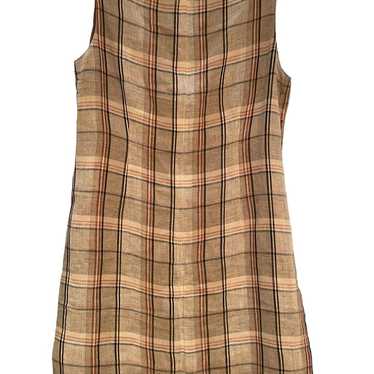 Emanuel emanuel ungaro vintage brown plaid fall ,… - image 1