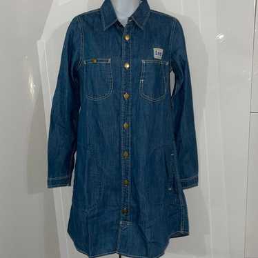 Vintage LEE Union made denim dress - image 1