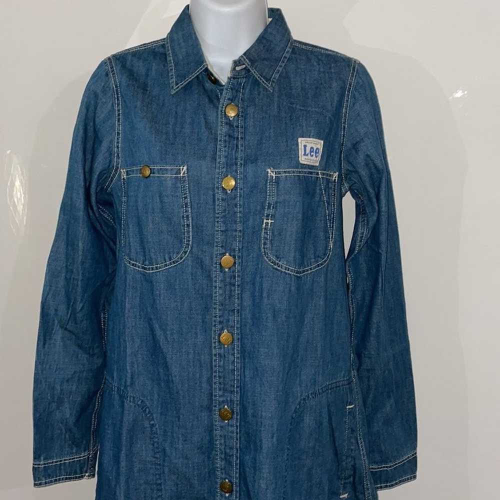 Vintage LEE Union made denim dress - image 2