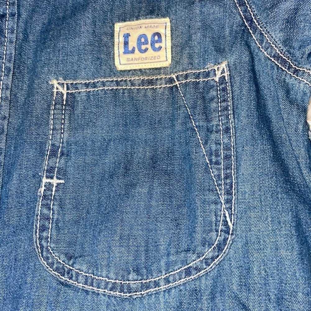 Vintage LEE Union made denim dress - image 8