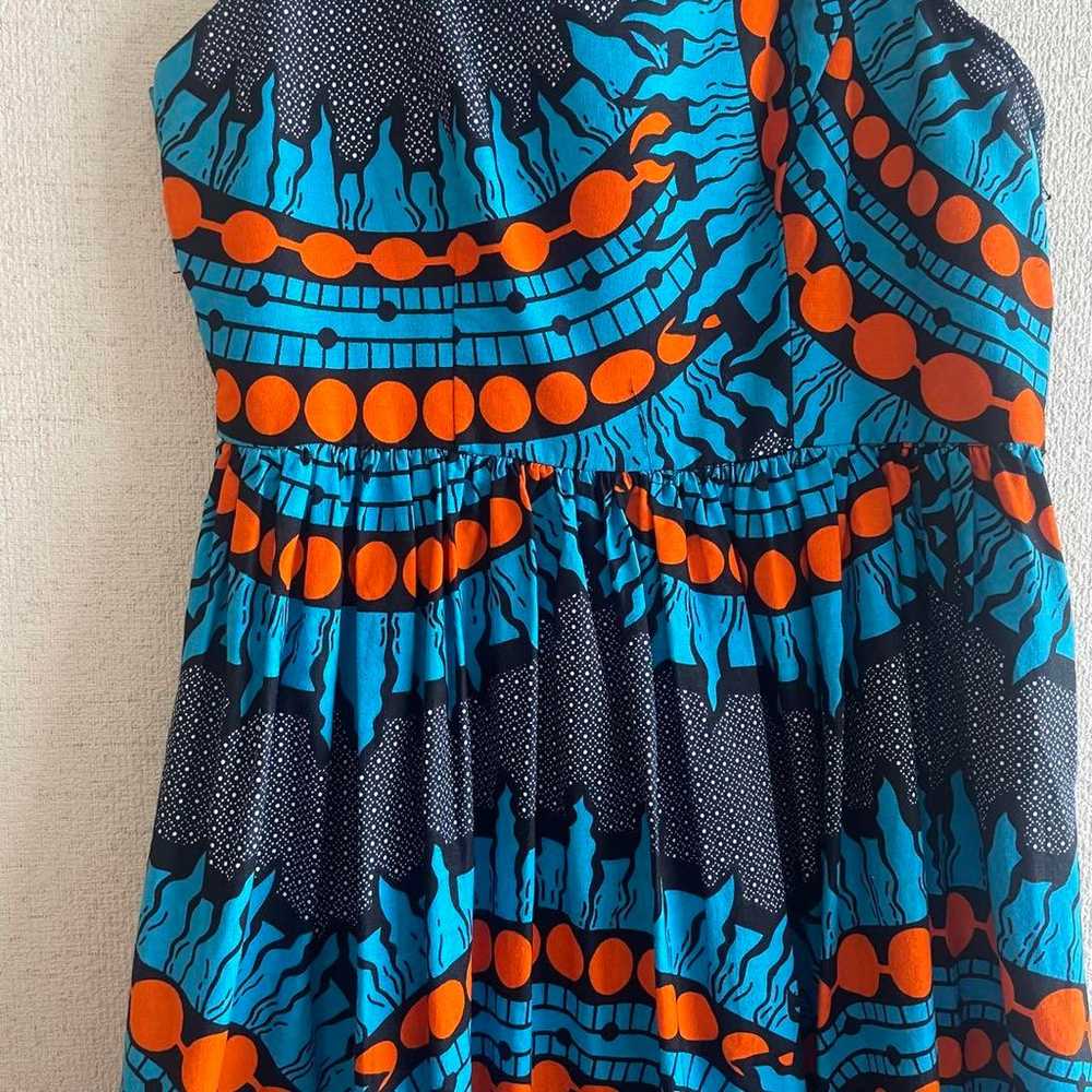 Vintage African Batik One-piece OZ itimi - image 5