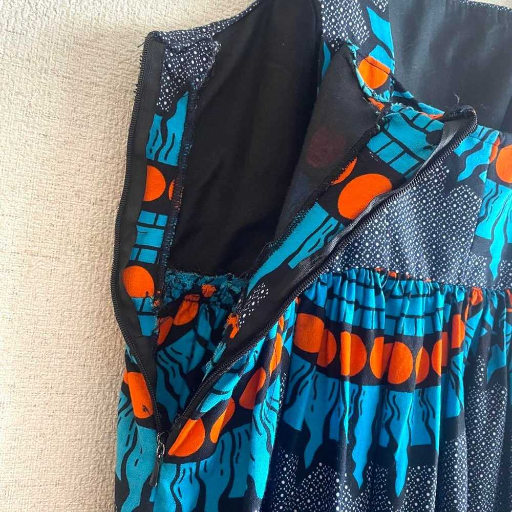 Vintage African Batik One-piece OZ itimi - image 8